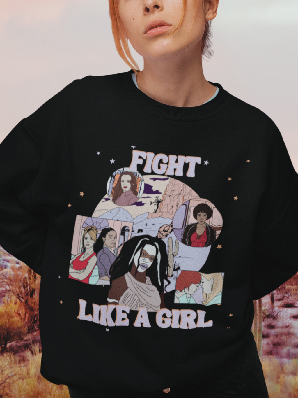 Fight Like a Girl Sweatshirt