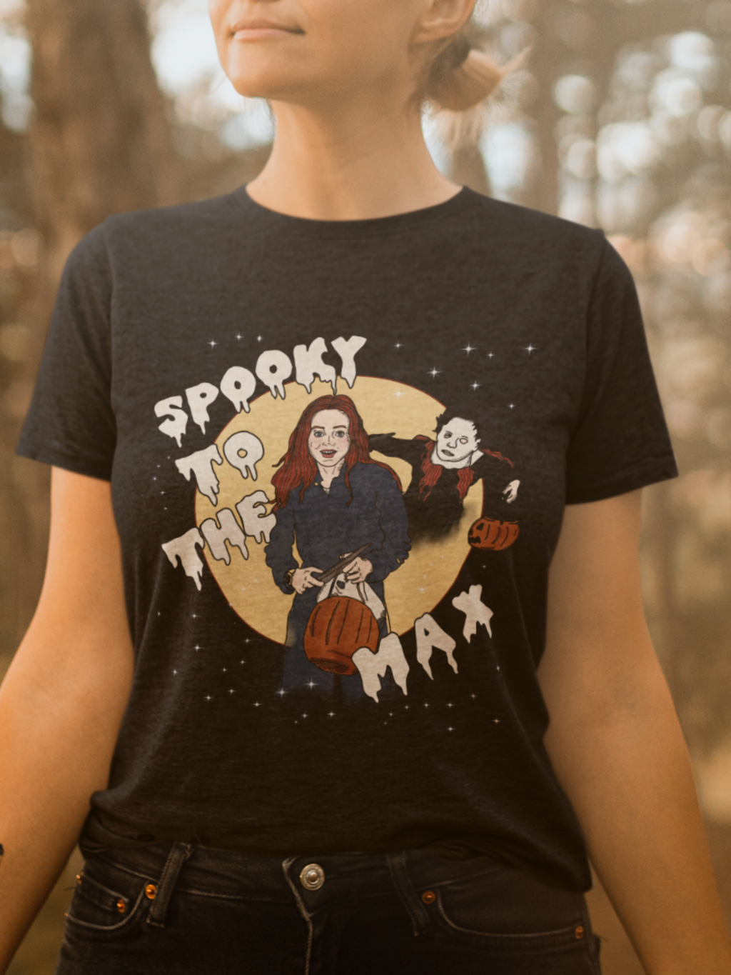"Spooky to the Max" ST Vintage Style Unisex Tee