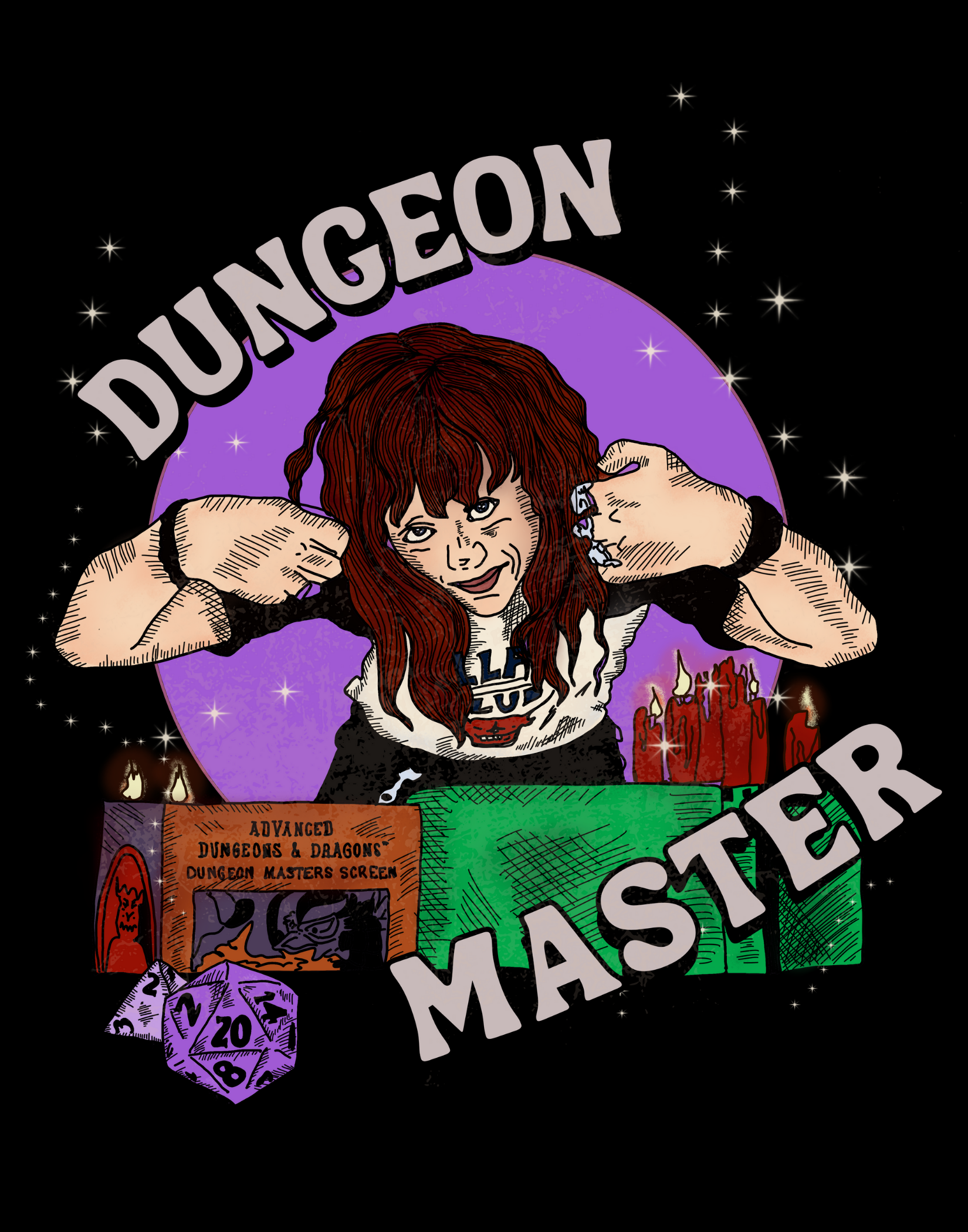 "Dungeon Master" Print
