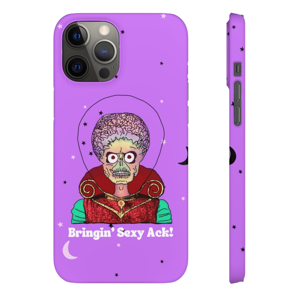 Mars Attacks "Bringin' Sexy Ack!" Phone Snap Case [purple]