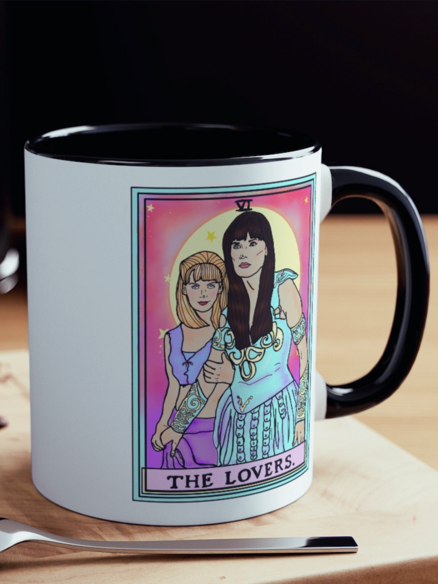 "The Lovers" Lesbian Adventurers Coffee & Tea Mug