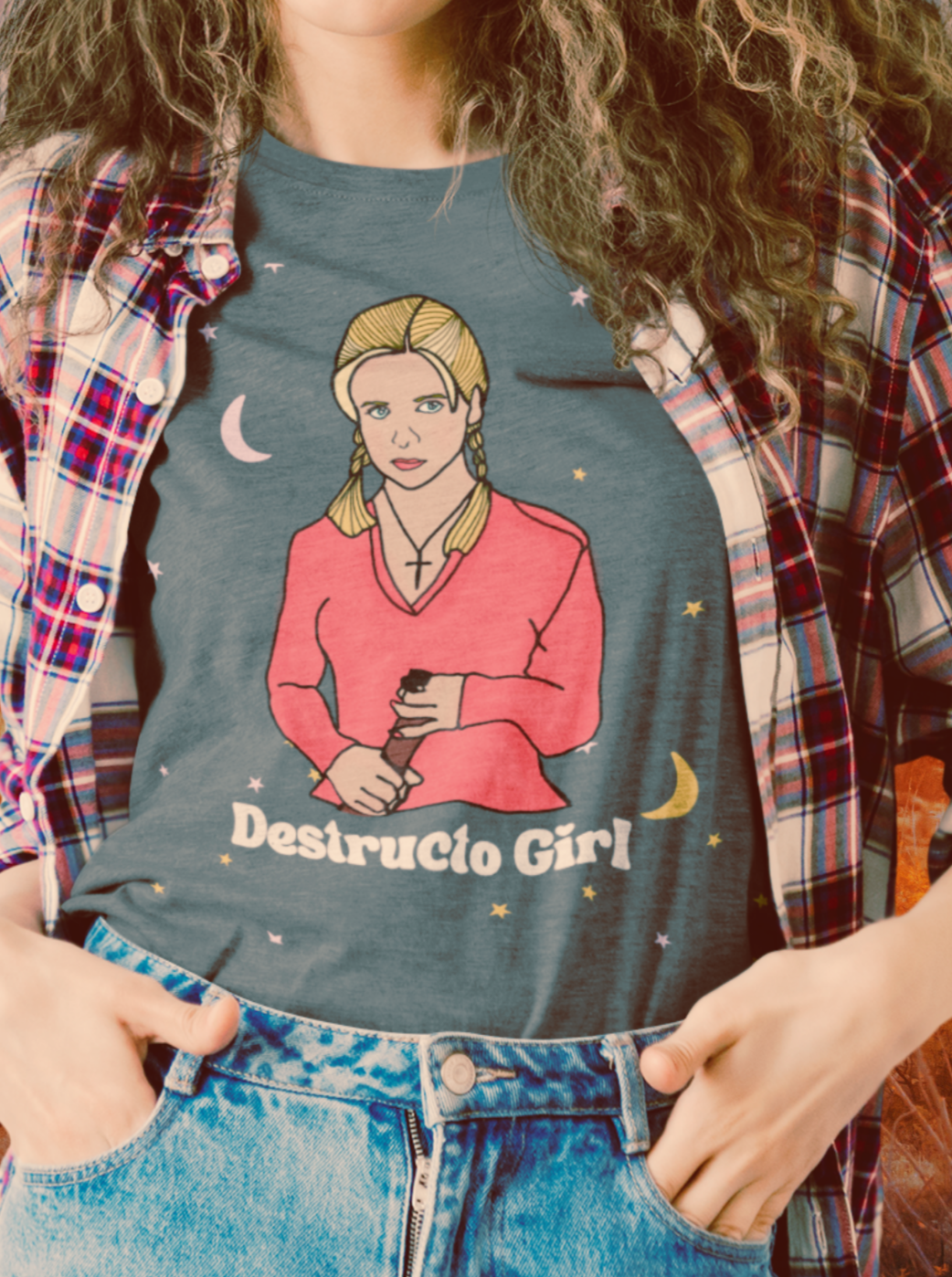 “Destructo Girl” Buffy Super Soft T-shirt