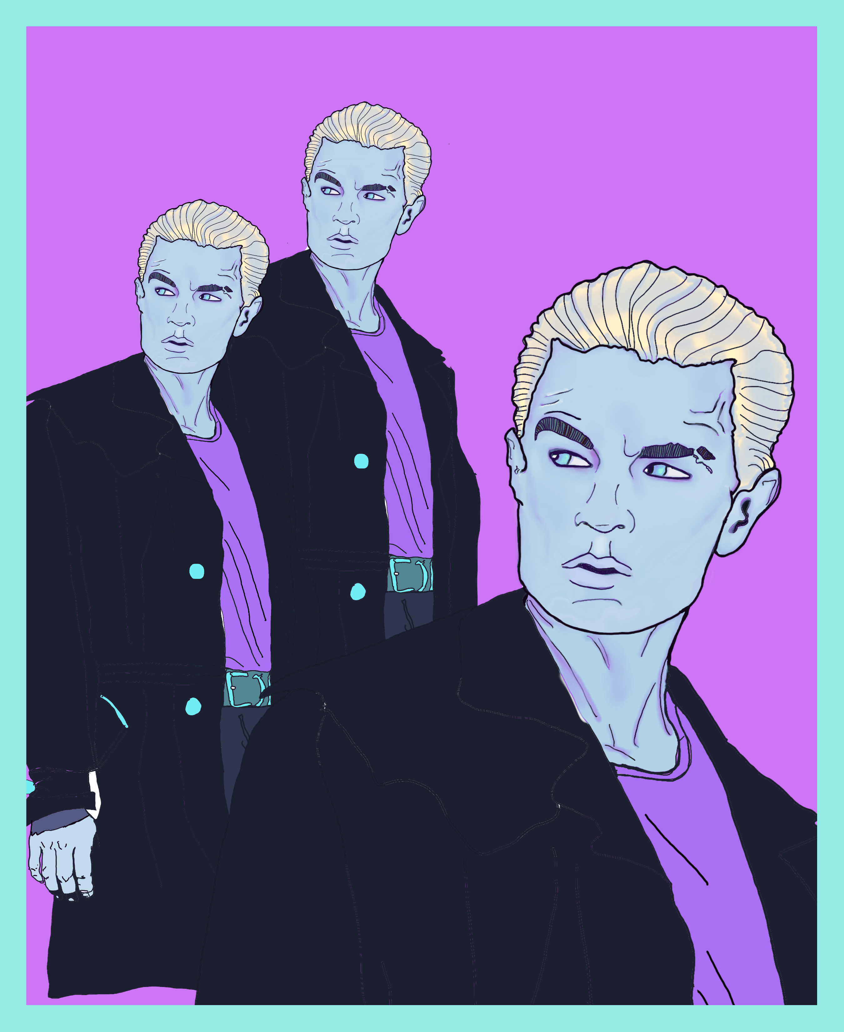 Spike Trio Fine Art Print