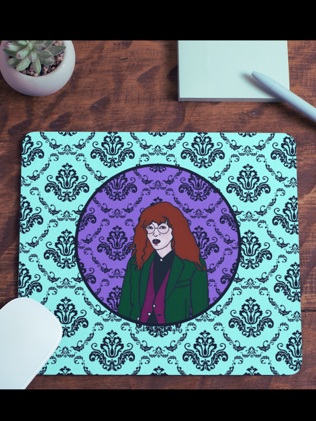 Daria "You're Standing On My Neck" Mouse Pad