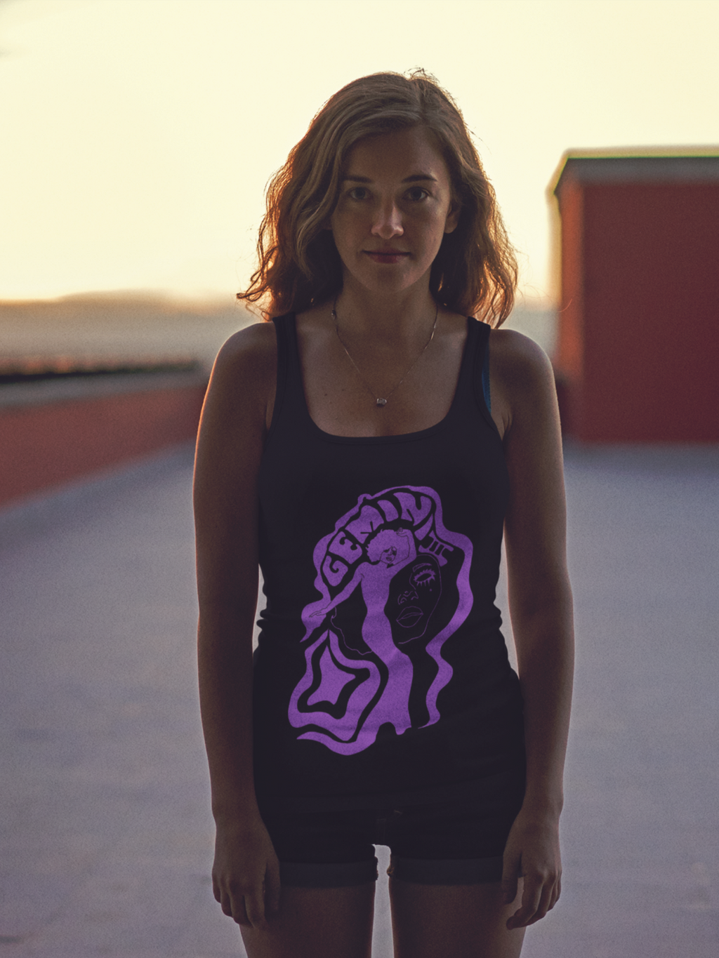 Gemini Power Racerback Tank
