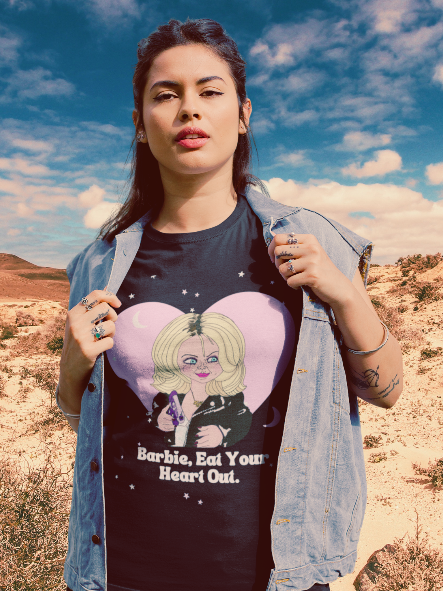 "Barbie, Eat Your Heart Out" Tiffany Unisex T-Shirt
