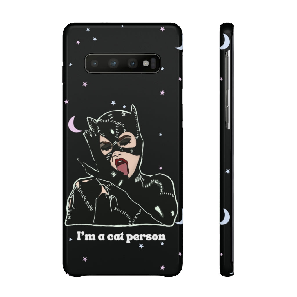 "I'm a Cat Person" Phone Snap Case