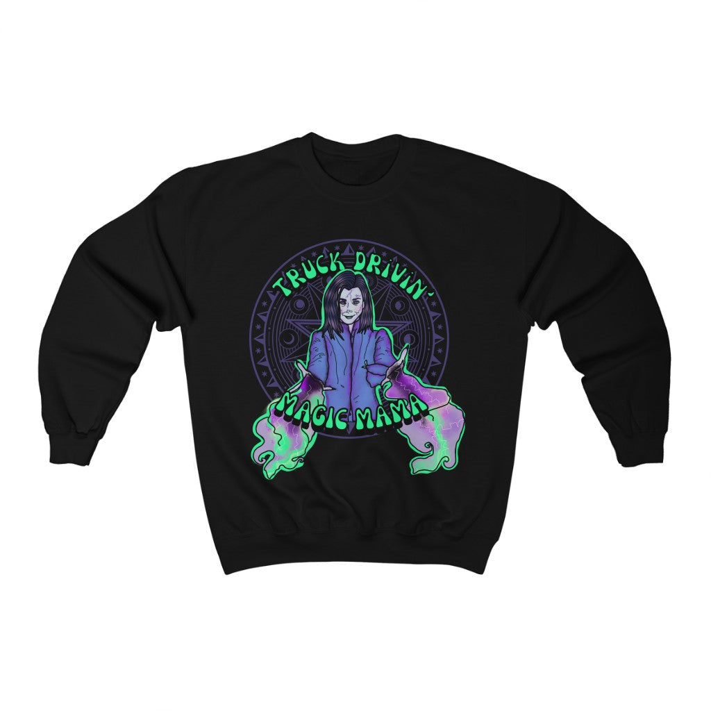 "Truck Driving Magic Mama" Comfy Sweatshirt