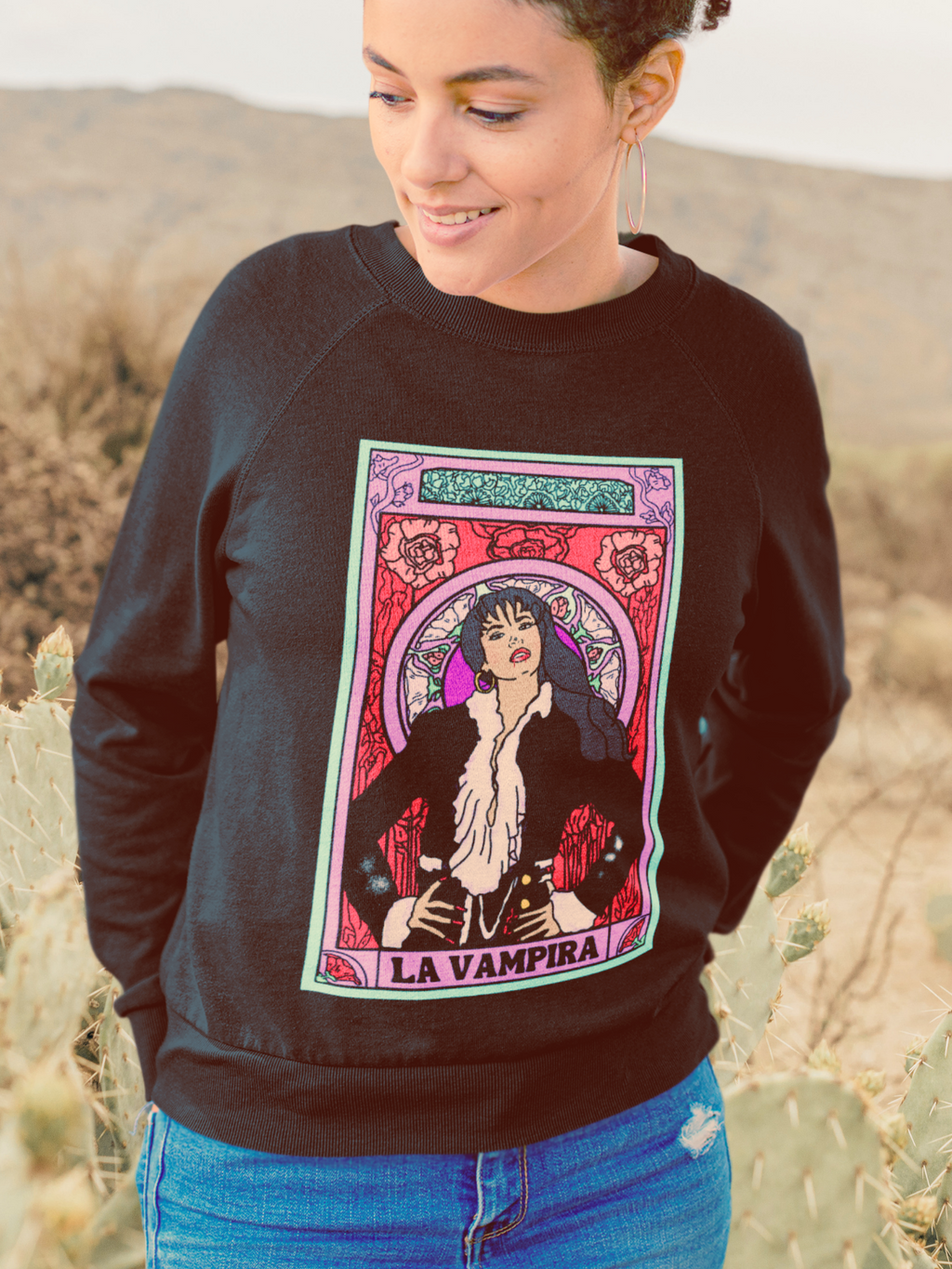 Selena La Vampira Comfy Sweatshirt