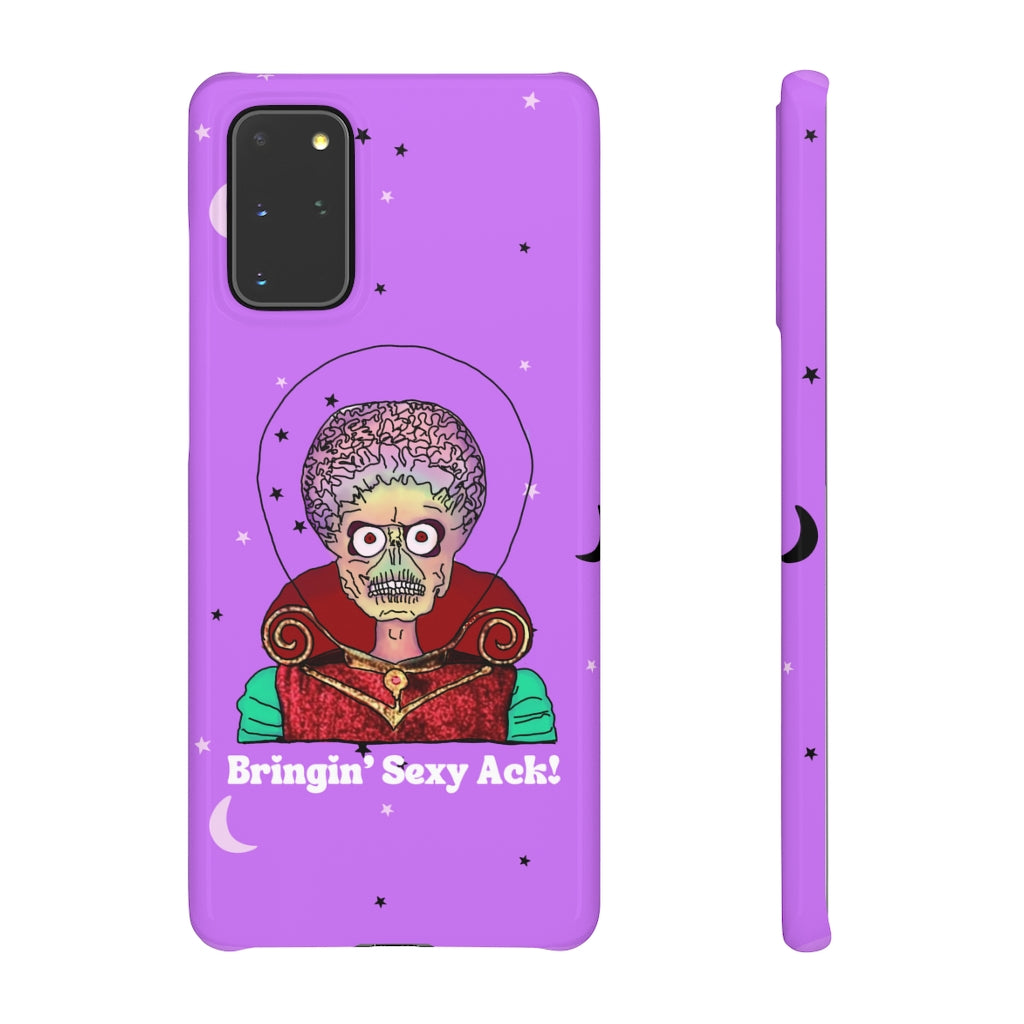 Mars Attacks "Bringin' Sexy Ack!" Phone Snap Case [purple]