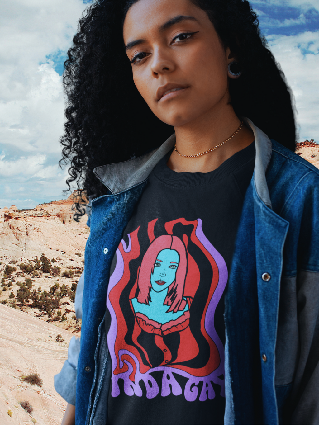 Vamp Willow "Kinda Gay" Comfy Sweatshirt