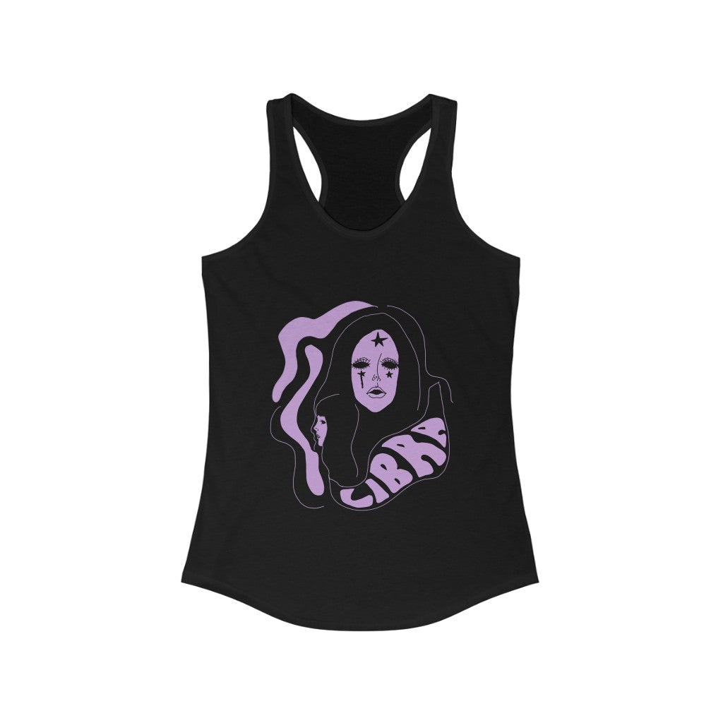 Libra Shadow Goddess Racerback Tank