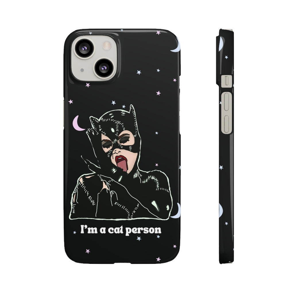 "I'm a Cat Person" Phone Snap Case