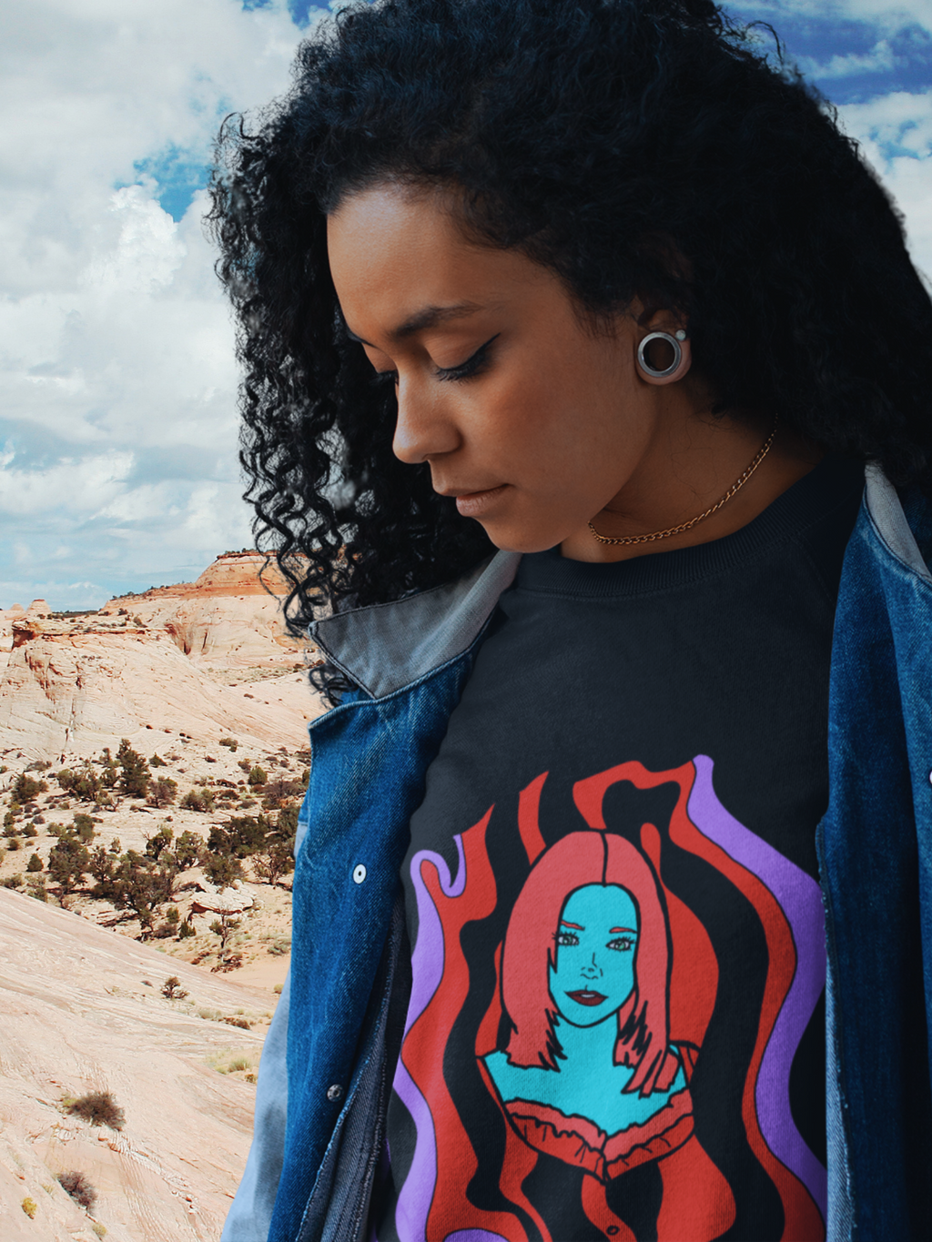 Vamp Willow "Kinda Gay" Comfy Sweatshirt