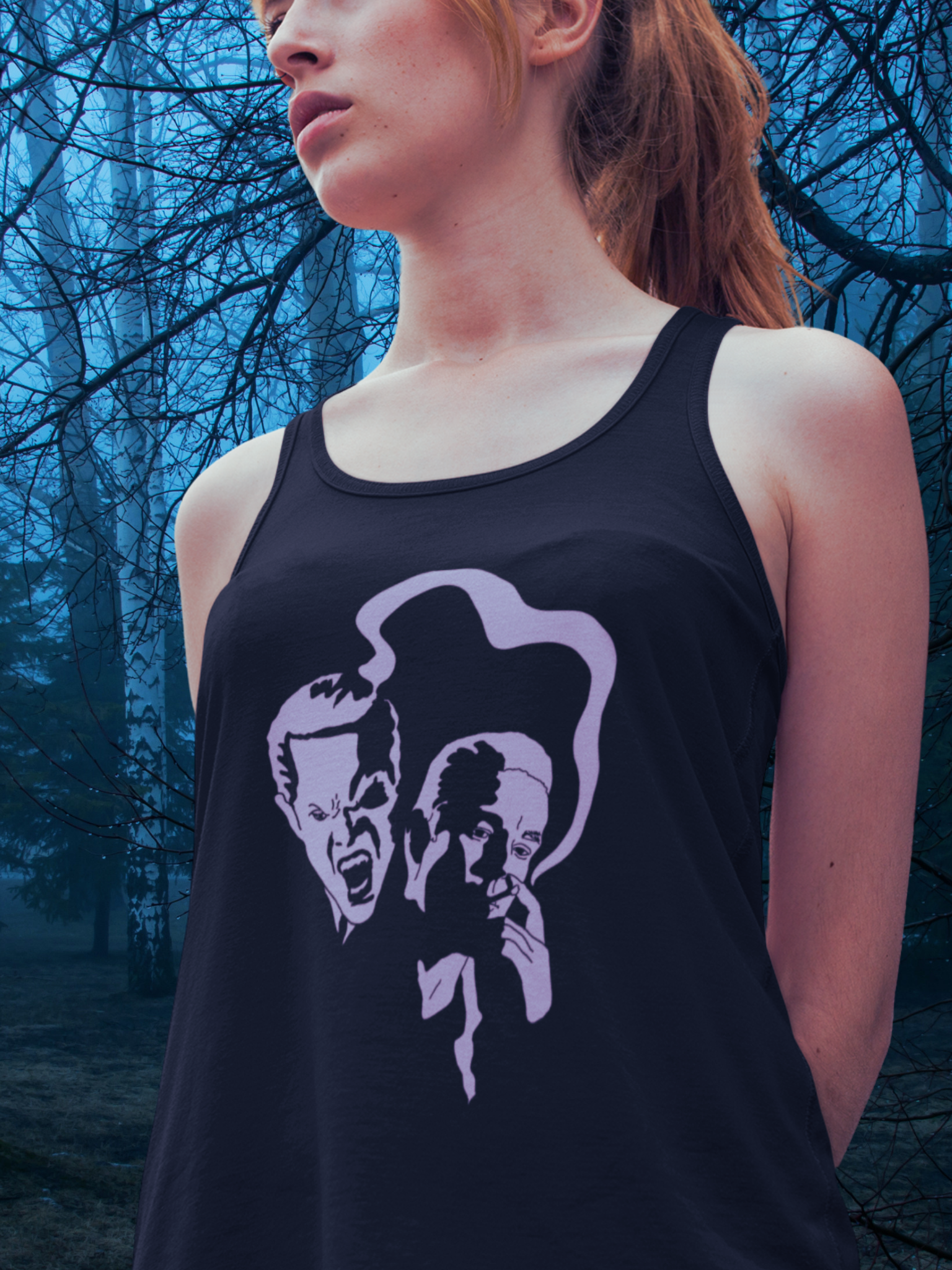 Shadow Spike Racerback Tank