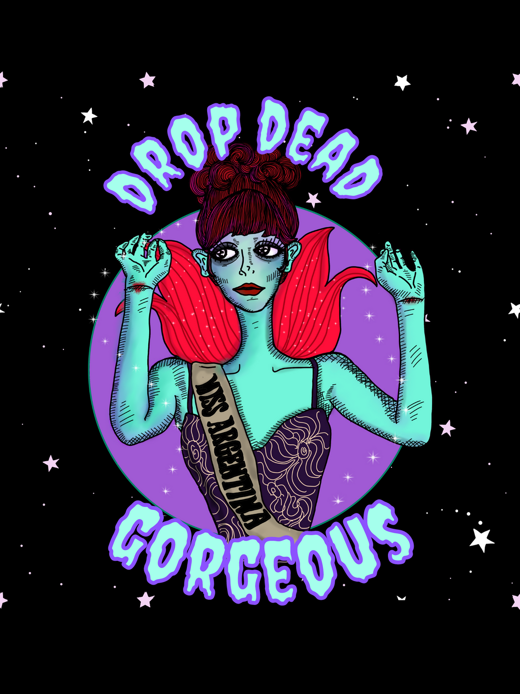 "Drop Dead Gorgeous" Beetlejuice Super Soft Tee
