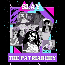 Load image into Gallery viewer, “Slay the Patriarchy” Women of Buffy  Super Soft T-shirt
