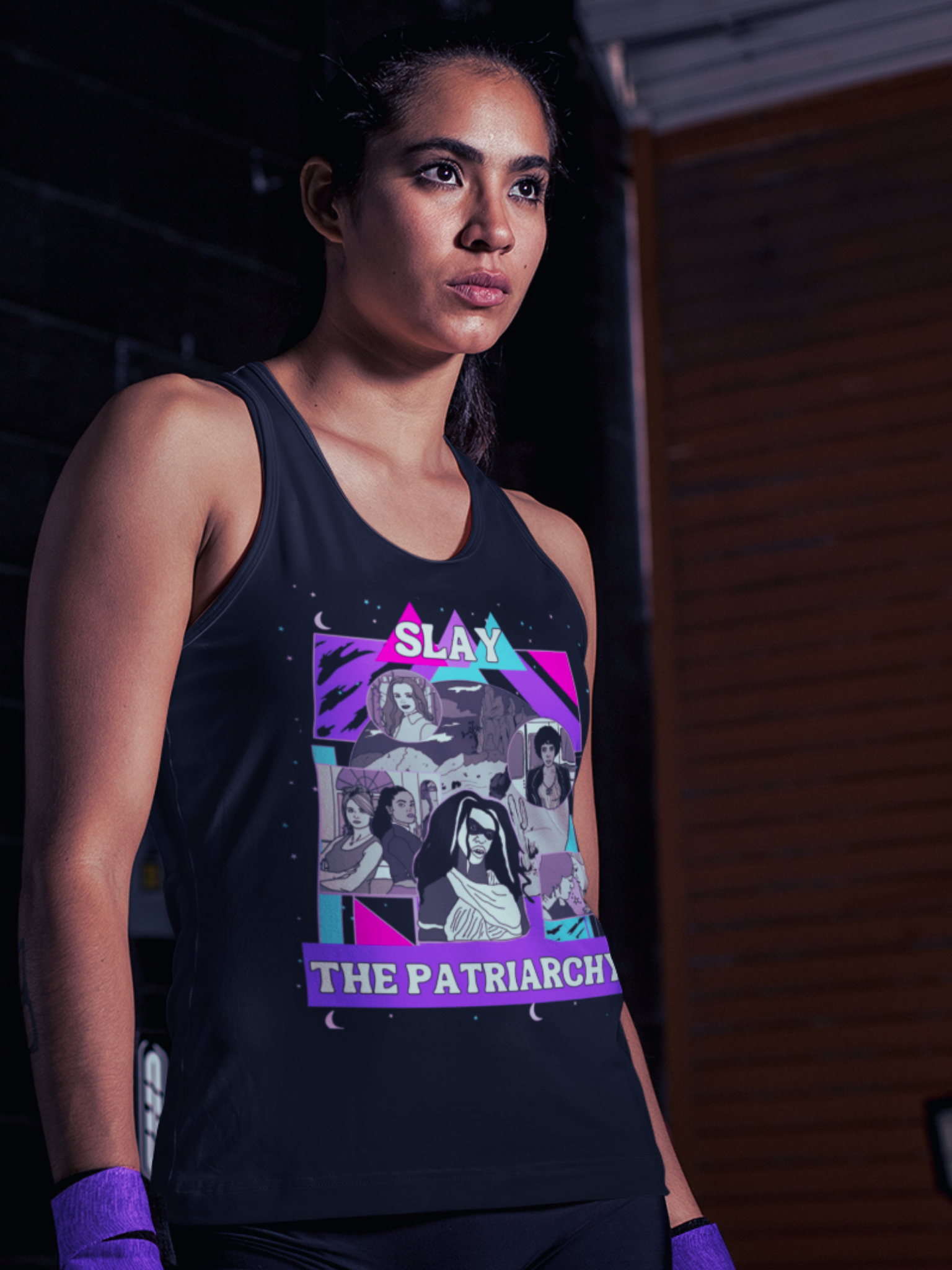 "Slay the Patriarchy" Racerback Tank