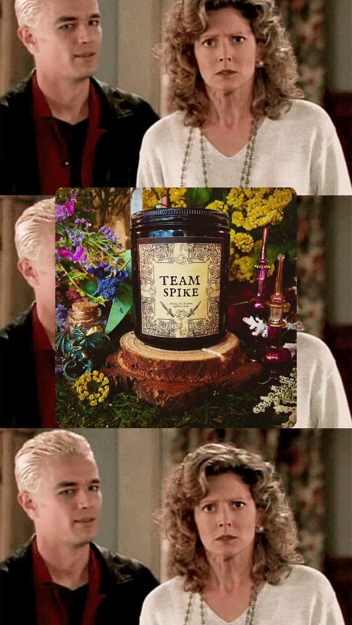 Team Spike Buffy The Vampire Slayer Candle