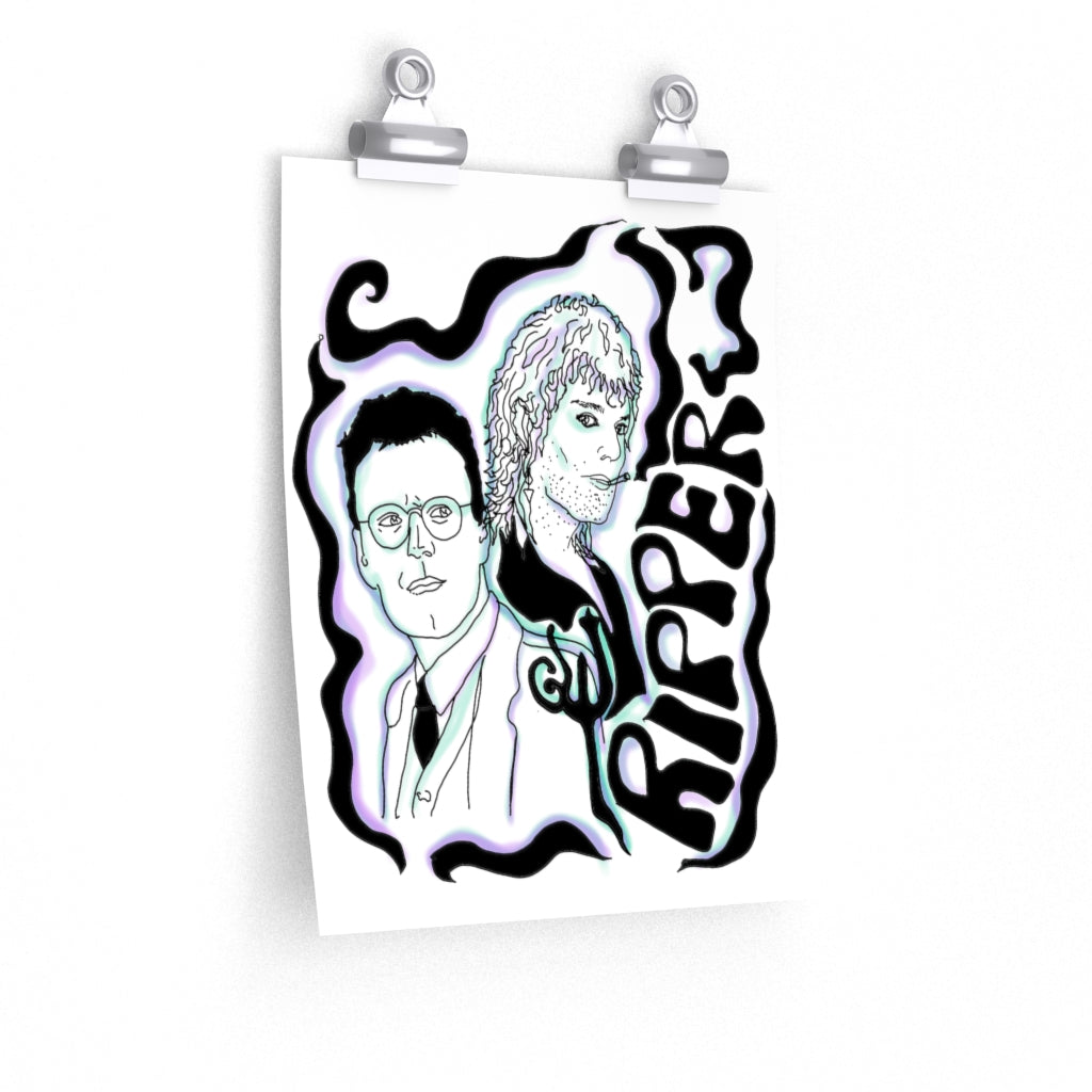 Retro Giles/ Ripper Poster/ Archival Print
