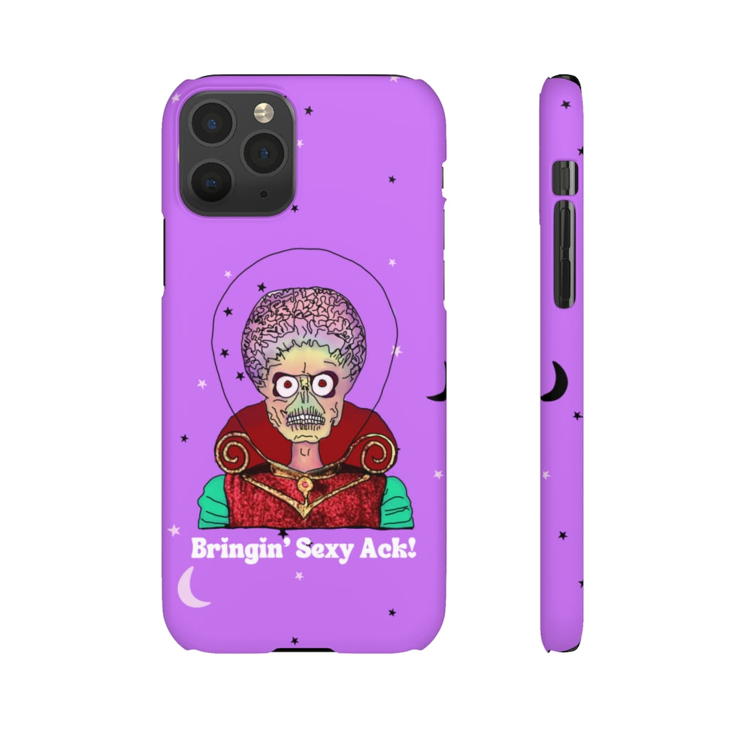 Mars Attacks "Bringin' Sexy Ack!" Phone Snap Case [purple]