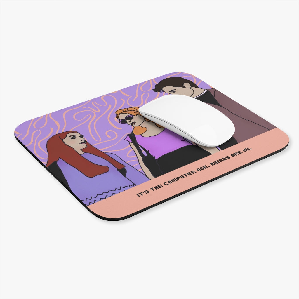Nerds Are In Scooby Gang Mouse Pad