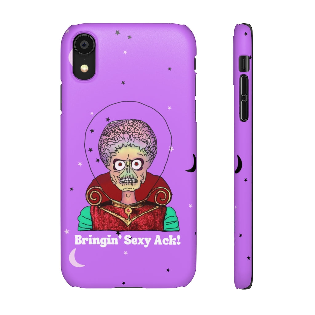 Mars Attacks "Bringin' Sexy Ack!" Phone Snap Case [purple]