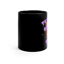 Load image into Gallery viewer, &quot;Trick or Treat&quot; Black Mug
