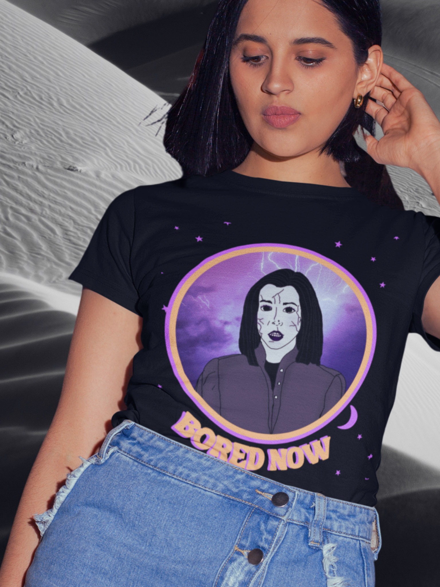"Bored Now" Dark Willow Unisex T-shirt
