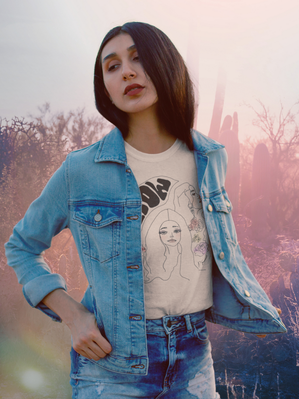 Virgo "Grow" Vintage Style Unisex Tee