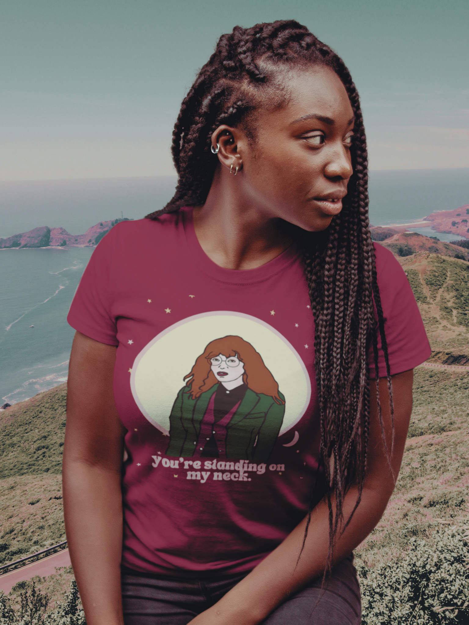 “You're Standing On My Neck” Daria Super Soft T-Shirt