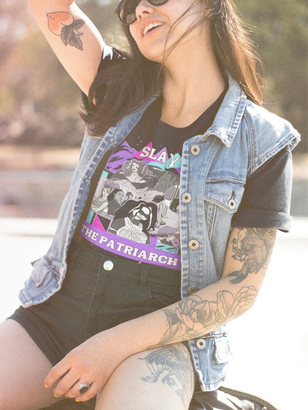 “Slay the Patriarchy” Women of Buffy  Super Soft T-shirt