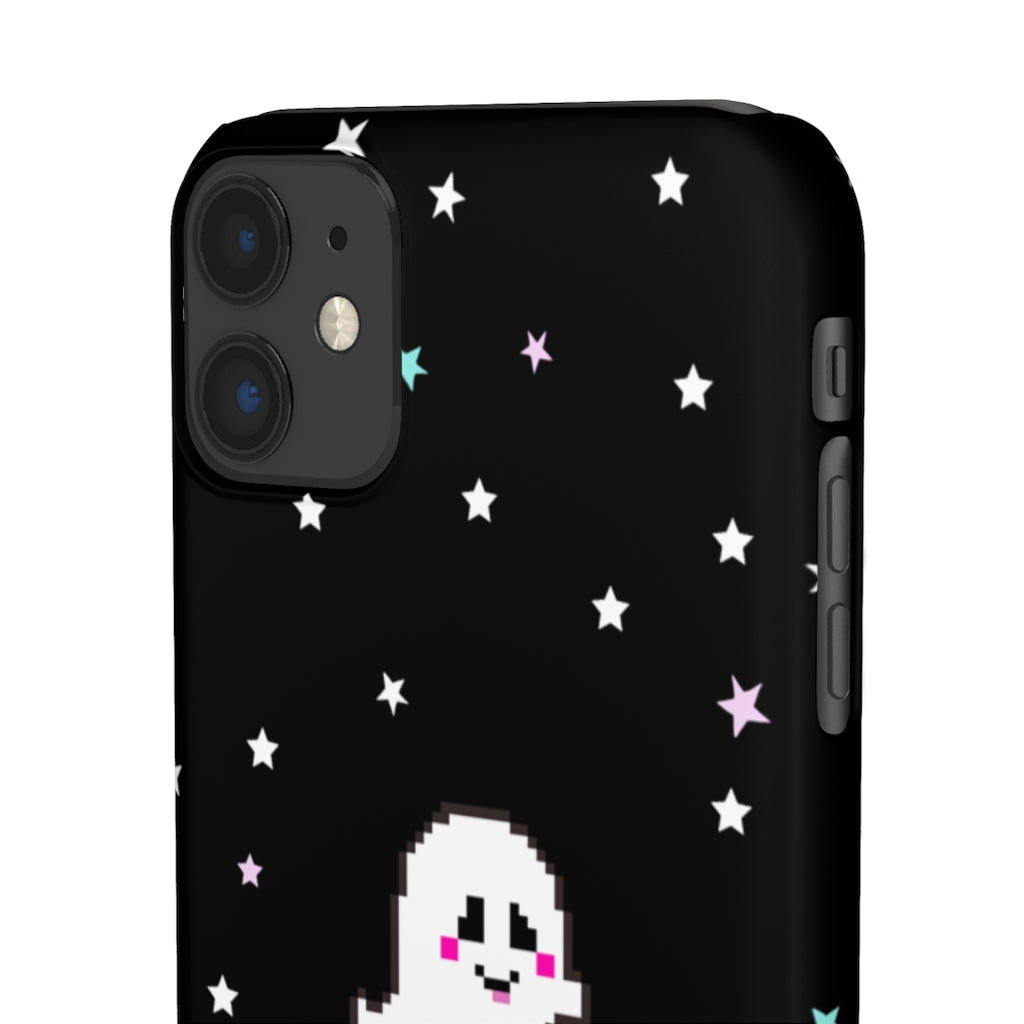 Grinning Ghostie Phone Snap Case