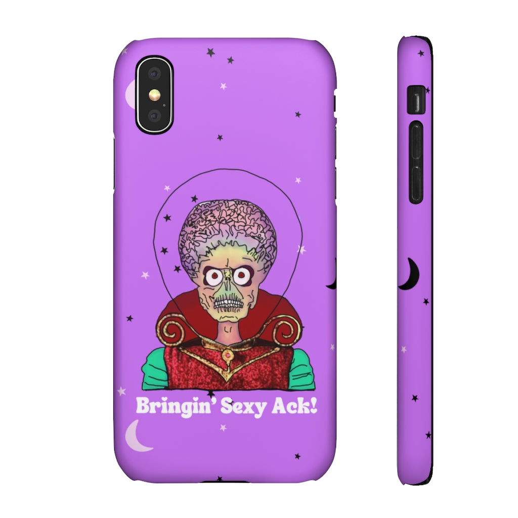 Mars Attacks "Bringin' Sexy Ack!" Phone Snap Case [purple]