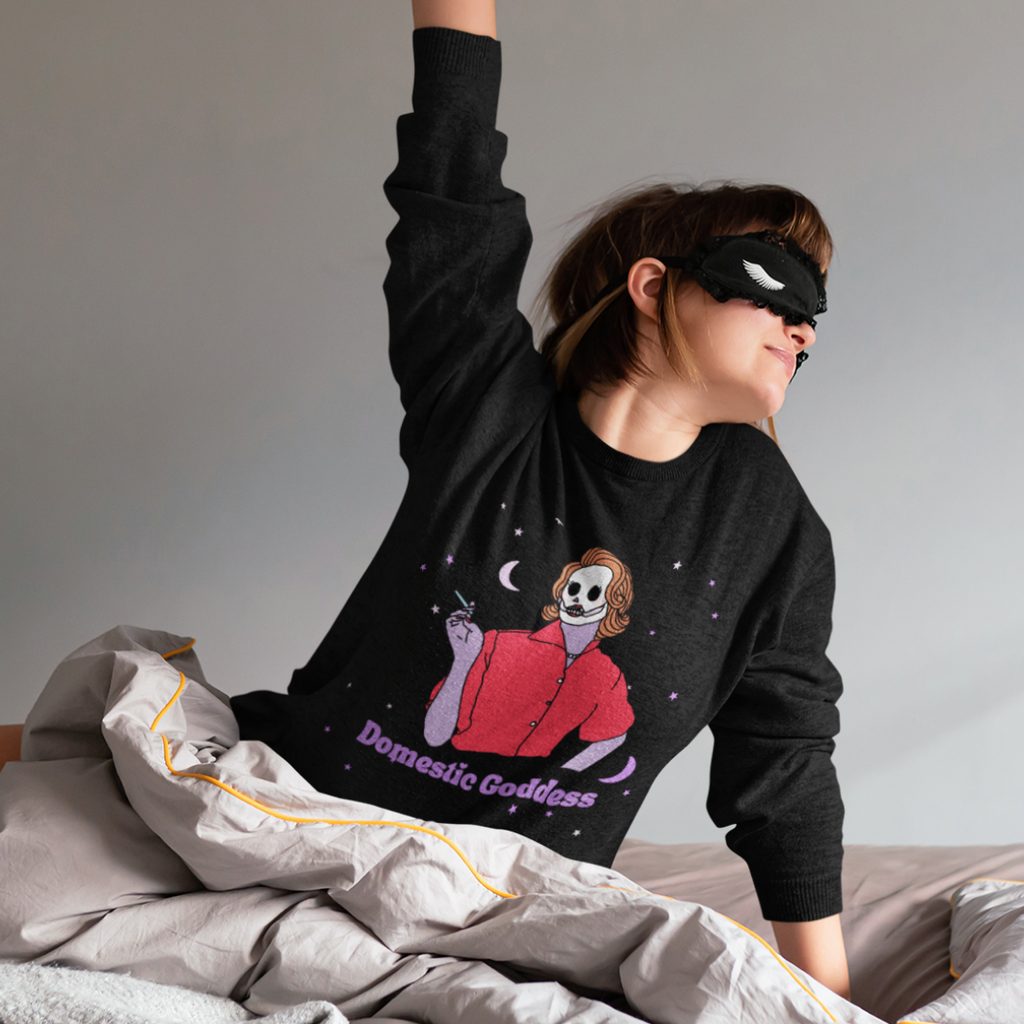 Domestic Goddess Comfy Sweatshirt