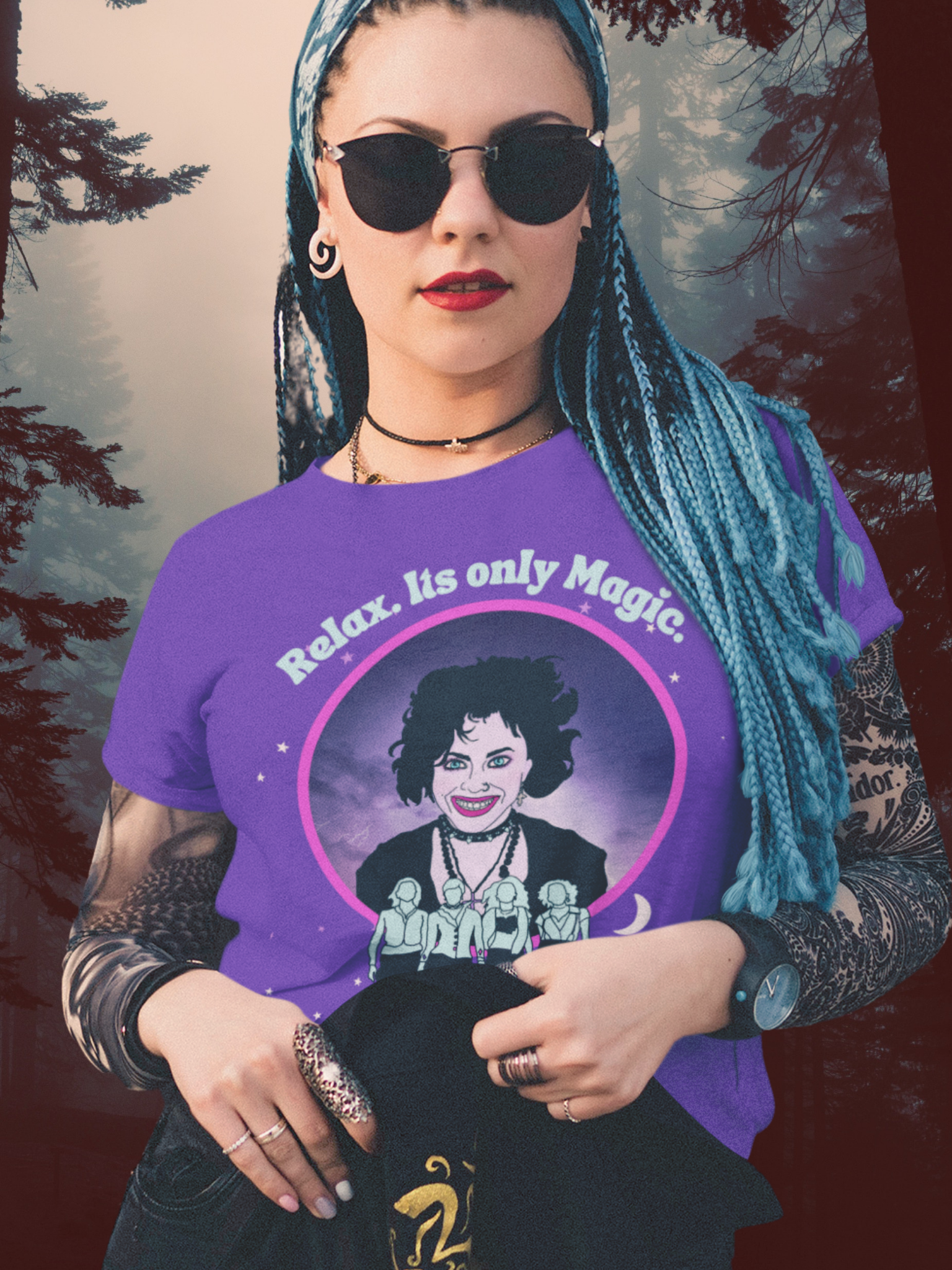 “Relax. It's Only Magic” Nancy Downs Super Soft T-Shirt