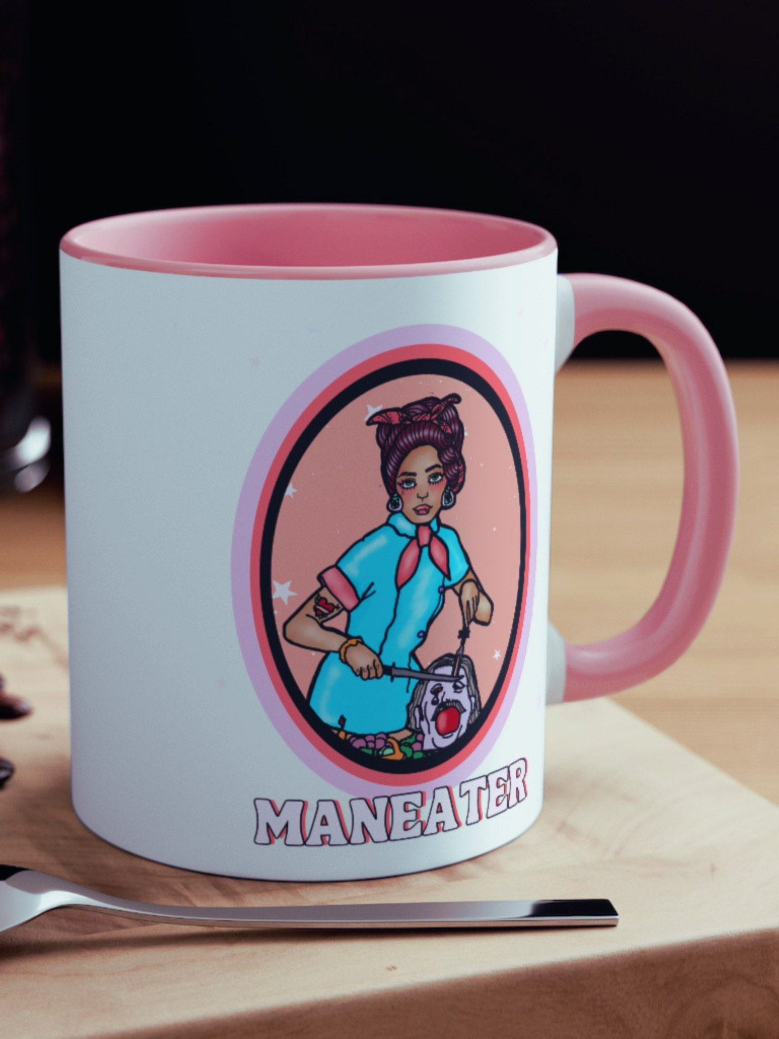 Man Eater Coffee Mug