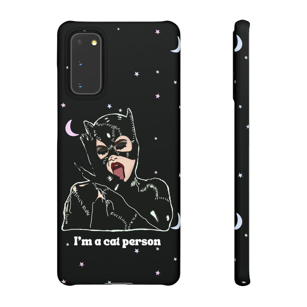 "I'm a Cat Person" Phone Snap Case