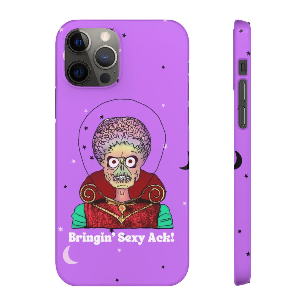 Mars Attacks "Bringin' Sexy Ack!" Phone Snap Case [purple]