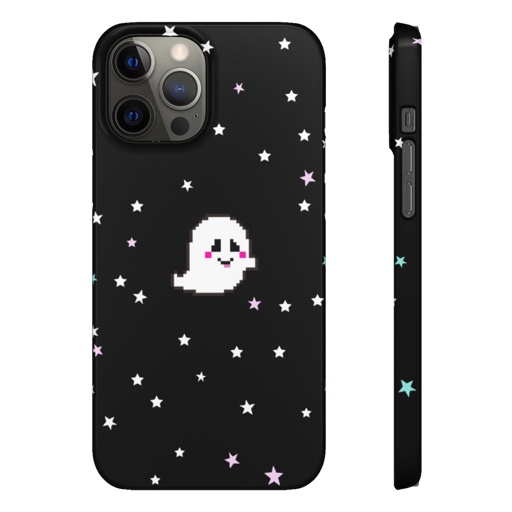 Grinning Ghostie Phone Snap Case