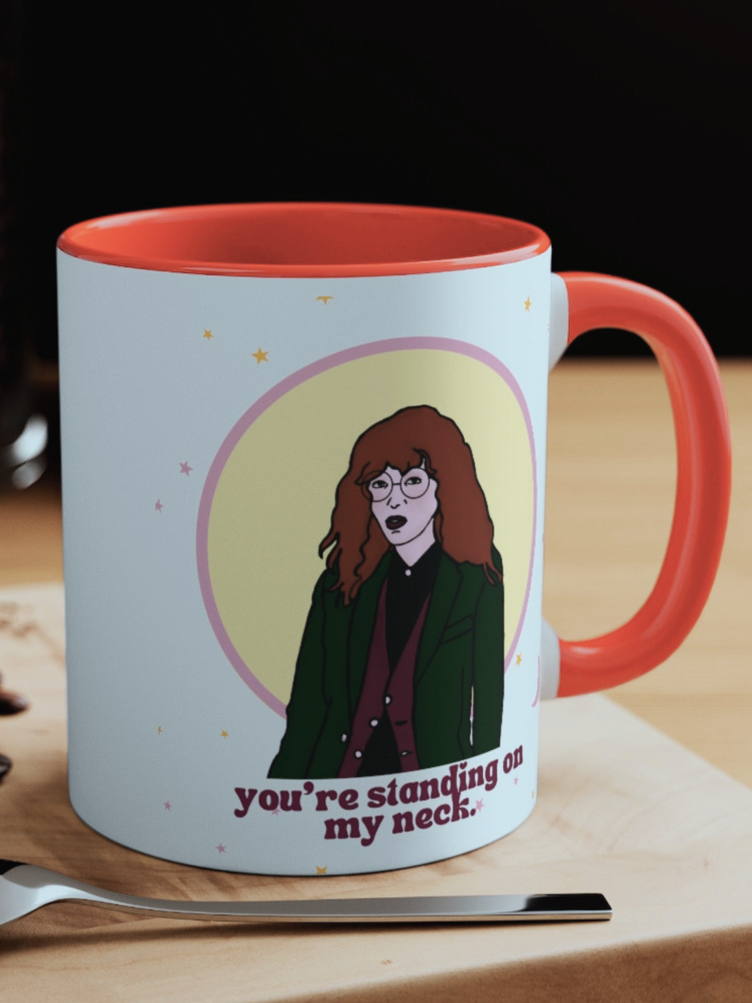 Daria "You're Standing on My Neck" 11oz Coffee Mug