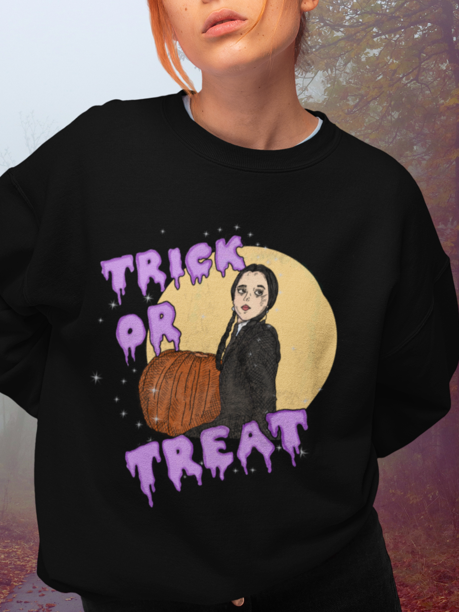"Trick or Treat" Comfy Sweatshirt