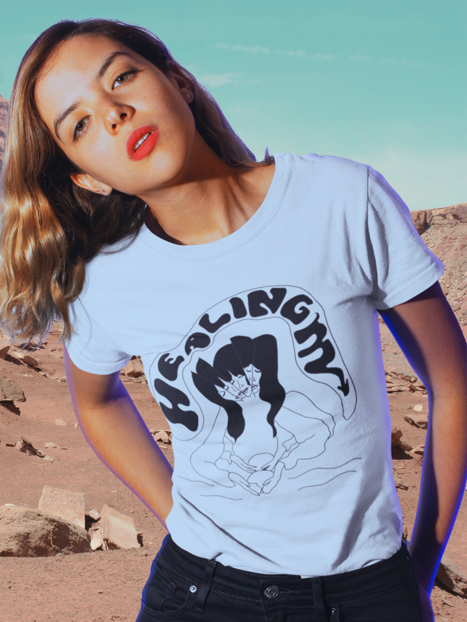 Scorpio "Healing" Unisex Vintage Style Tshirt