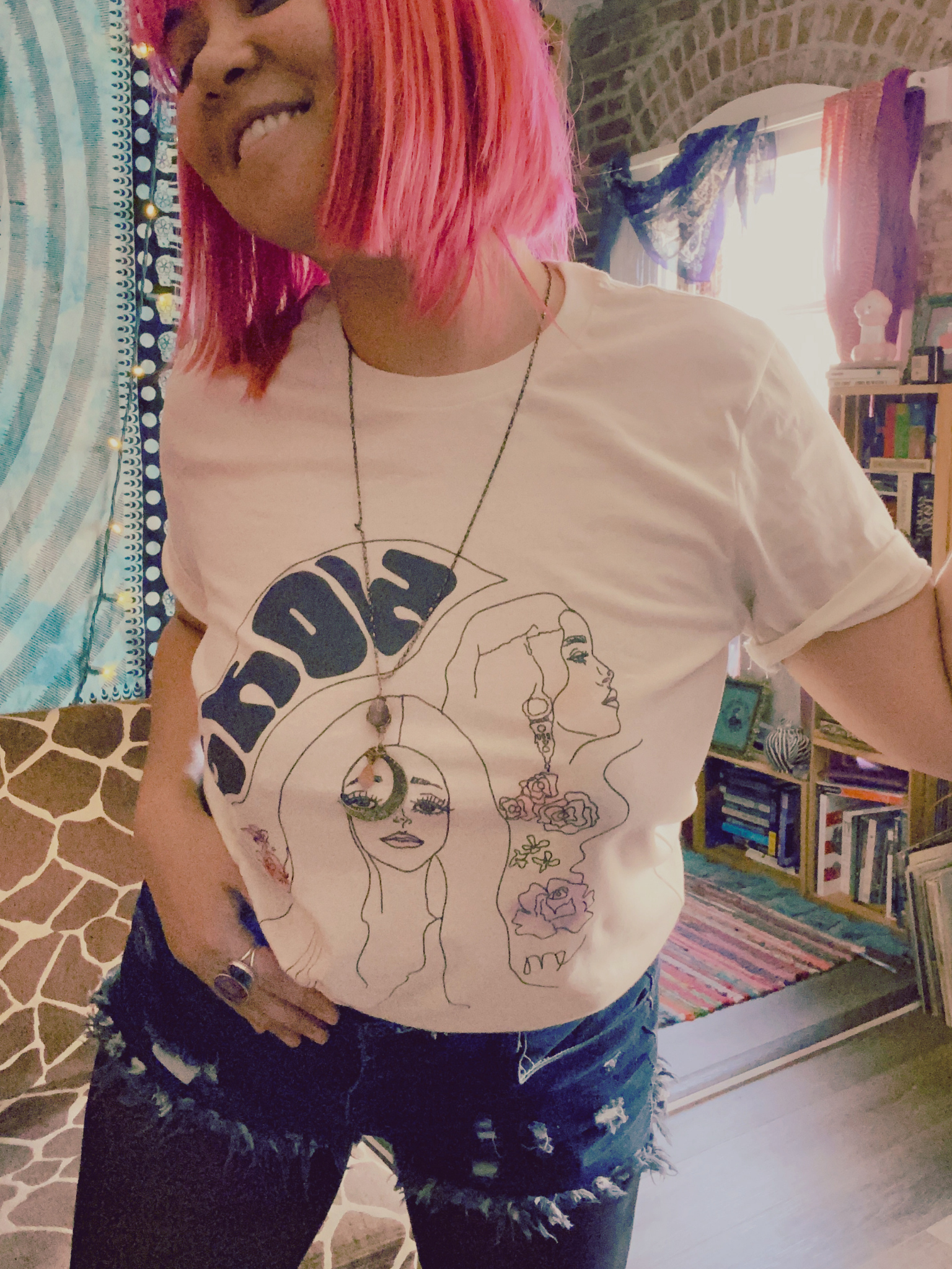 Virgo "Grow" Vintage Style Unisex Tee