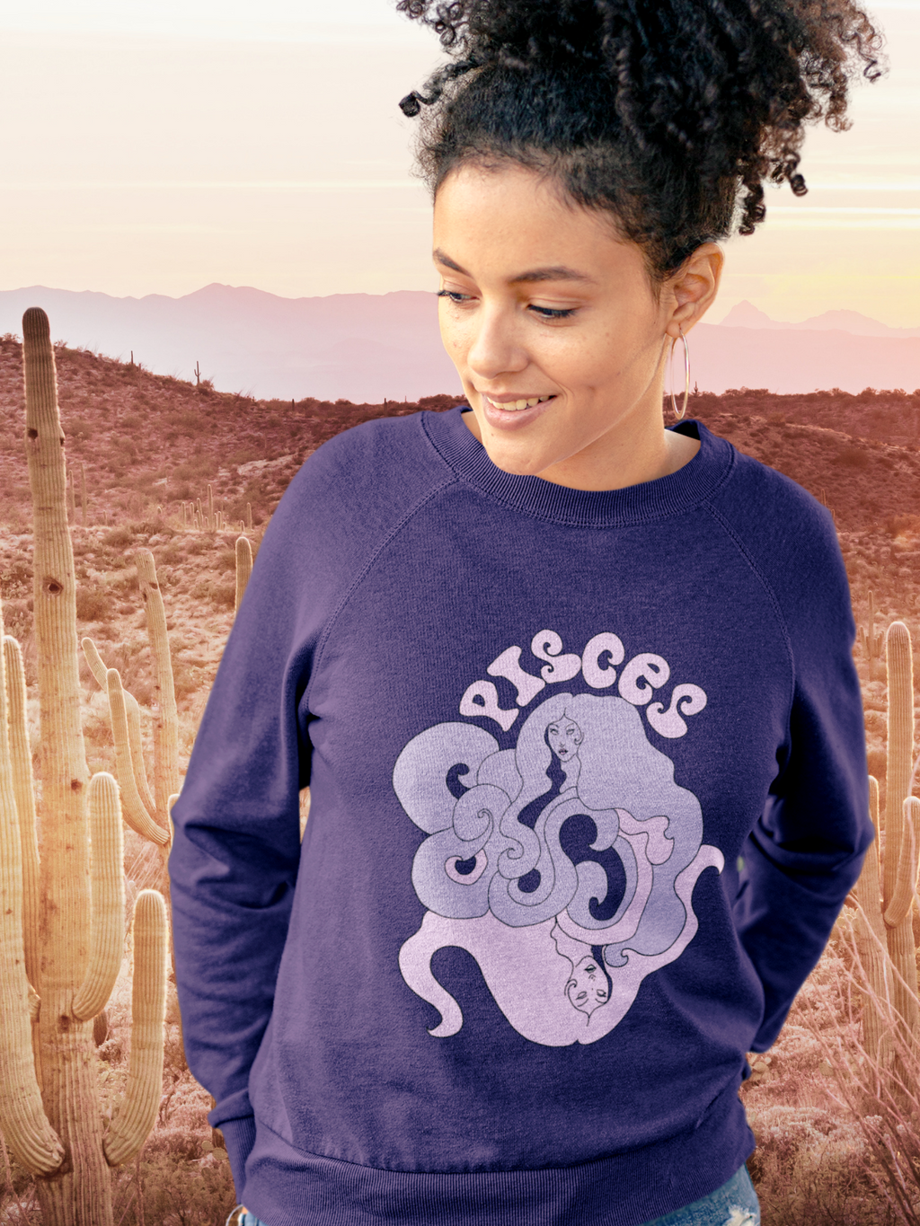 Pisces Goddess of the Sea Sweatshirt
