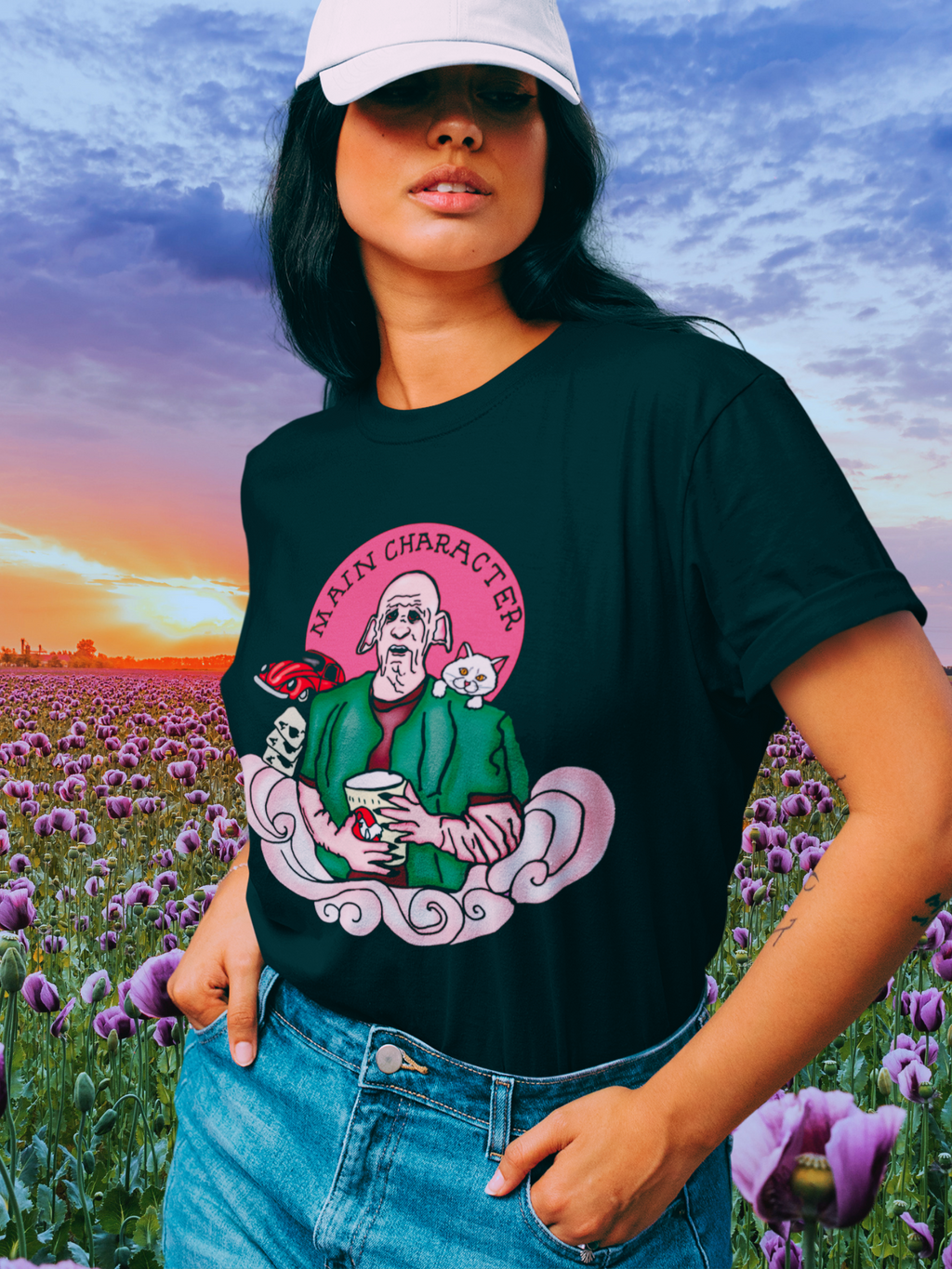 Clem “Main Character” Super Soft T-shirt
