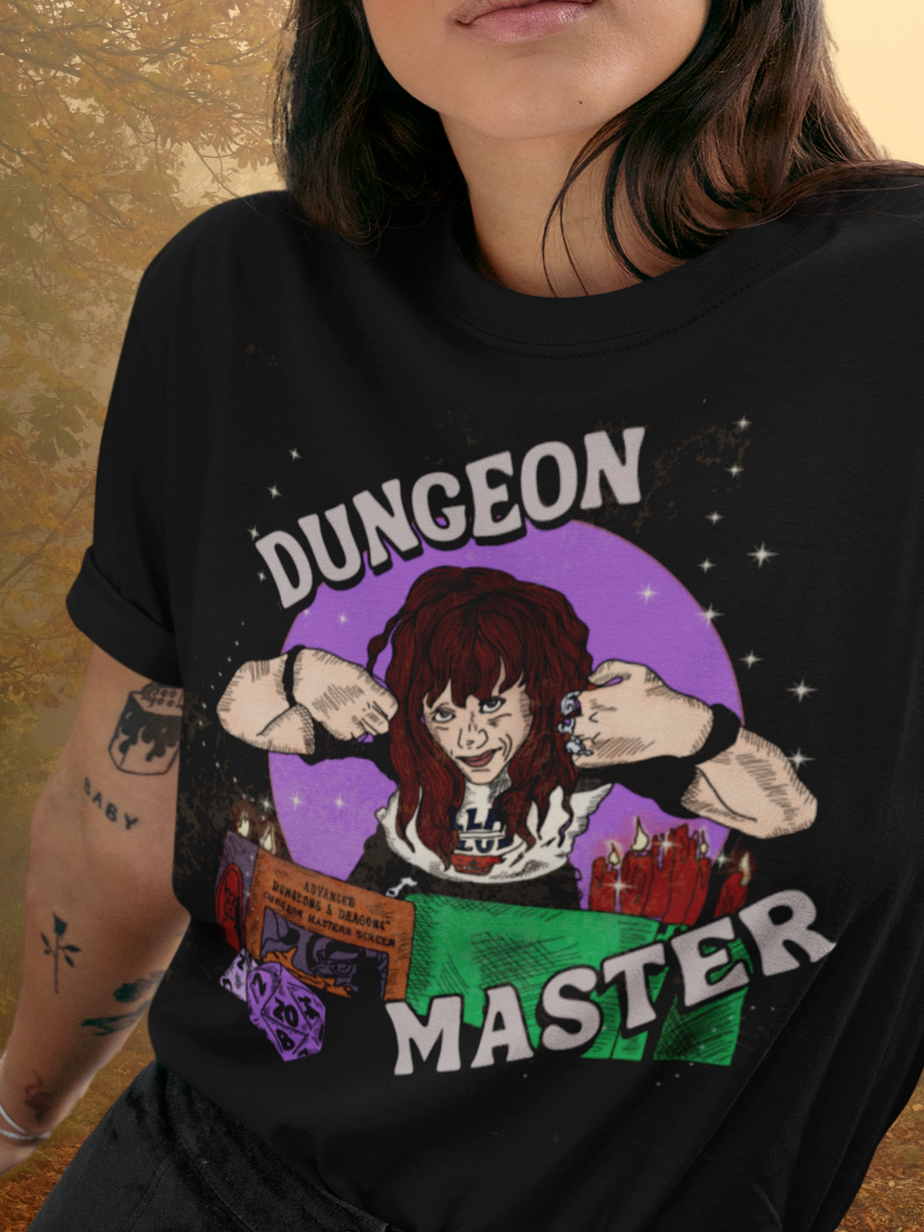 "Dungeon Master"  Vintage Style Unisex Tee