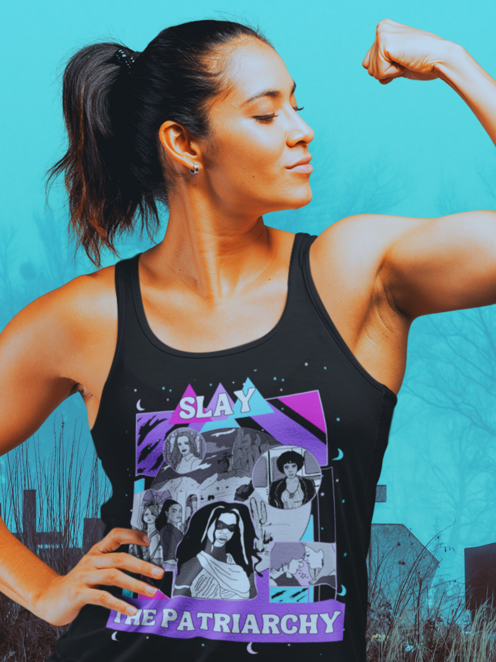 "Slay the Patriarchy" Racerback Tank