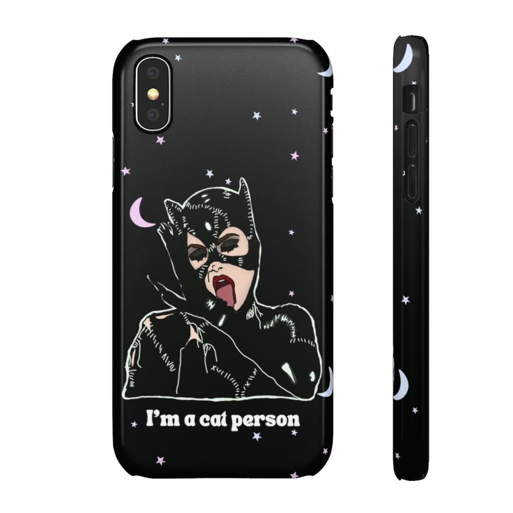 "I'm a Cat Person" Phone Snap Case