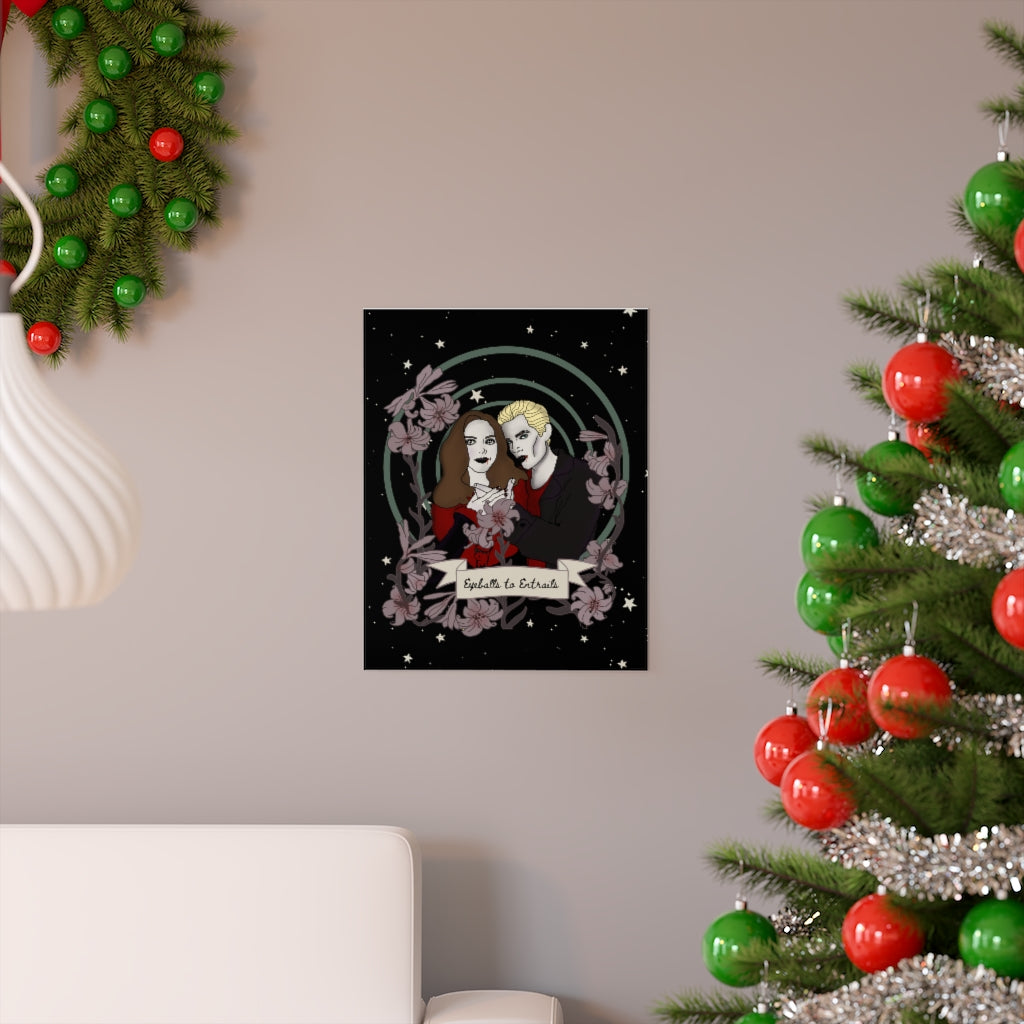 Spike & Drusilla/ Sprusilla "Eyeballs to Entrails" Poster/ Archival Print
